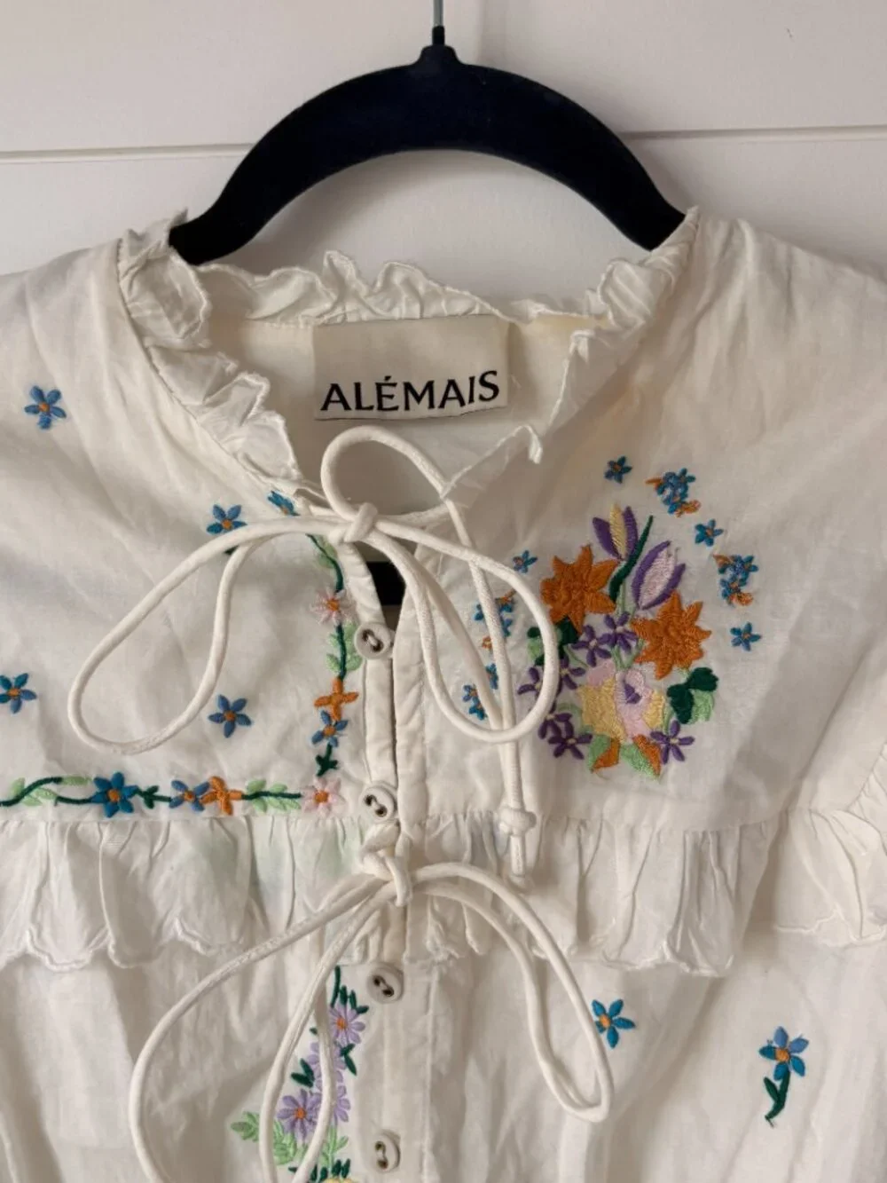 White Two Piece Set From ALÉMAIS SIZE 2 - Picture 6 of 9